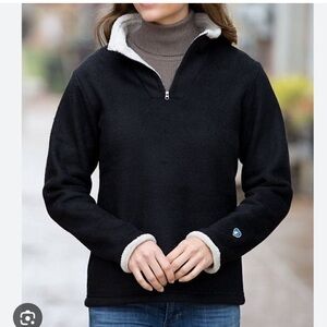 Kuhl Alfpaca Fleece 1/4
Zip Pullover Outdoor Jacket Size S.